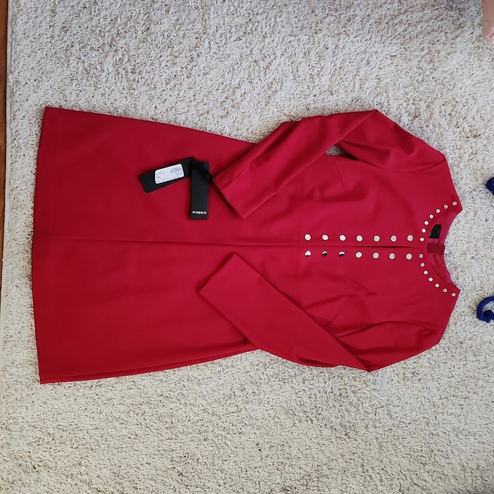 Red Pinko size 40 (6) Dress